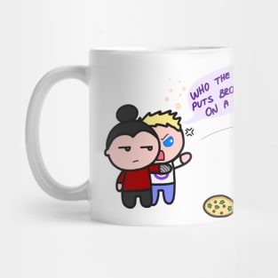 drunk clint attacks the pizza guy Mug